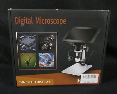 Buy NIP Leipan DIGITAL MICROSCOPE LCD 7”Screen Model MD9 12MP • 44.44$