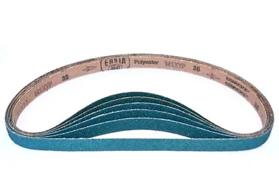 Buy 1 X 30 Inch Sanding Belts Zirconia Cloth Sander Belts (12 Pack, 120 Grit) • 15.54$