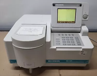 Buy Beckman DU 520 General Purpose UV/Vis Spectrophotometer With Single Cell Module • 425.98$