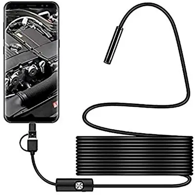 Buy Pipe Inspection Camera Endoscope Video Sewer Drain Cleaner Waterproof Snake USB • 19.99$