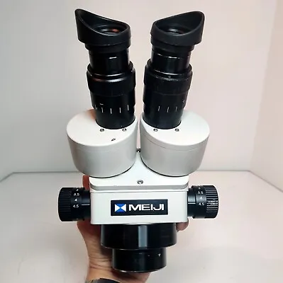 Buy MEIJI TECHNO EMZ-5 Zoom Stereo Microscope SWF20X Serviced Ready To Use NICE #499 • 895$