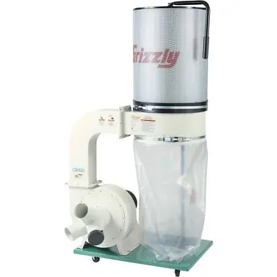Buy Grizzly G0548ZP 2 HP Canister Dust Collector With Aluminum Impeller - Polar B... • 1,020$