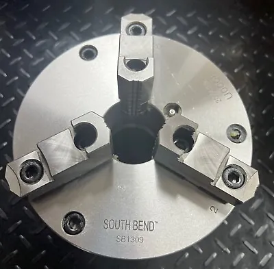 Buy South Bend Sb1309  3 Jaw Precision Lathe Chuck 8  / D1-6 Back Plate New Grizzly • 260$