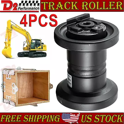 Buy 4PCS Bottom Roller Track Roller Fits Kubota KX040-4 Excavator Undercarriage • 449$