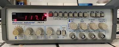 Buy Beckman Industrial FG3 A  Sweep Function Generator Has Cosmetic Scratches • 65$