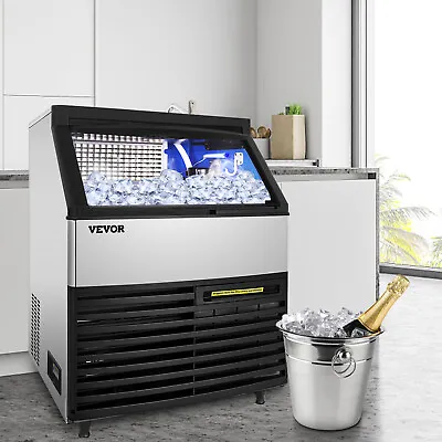 Buy VEVOR Commercial Ice Maker 440LBS/24H Ice Cube Making Machine W/Water Filter LED • 1,519.99$