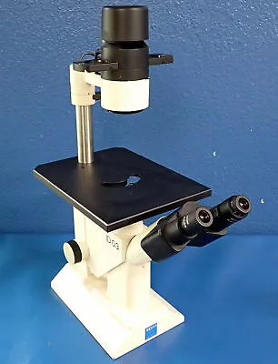 Buy Zeiss ID 03 Inverted Phase Contrast Microscope KF 10x Eyepieces & Objectives • 339.96$