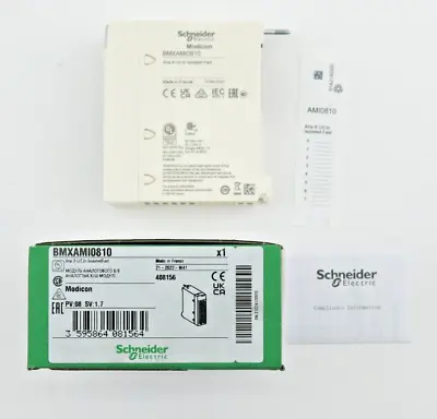Buy Schneider Electric BMXAMI0810 Input Module PLC Modicon X80 8 Inputs Automation • 459.95$