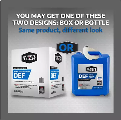 Buy Super Tech DEF 2.5 Gallon - For Diesel Fuel Vehicles With SCR Selective • 8.88$