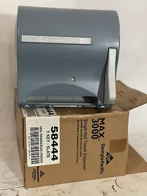 Buy Georgia-Pacific Max 3000 Single Roll Towel Dispenser # 58444 • 40$