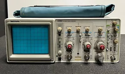 Buy Tektronix 2215A Benchtop Analog Oscilloscope, 2 Channel, 60 MHz, Fully Tested!! • 200$