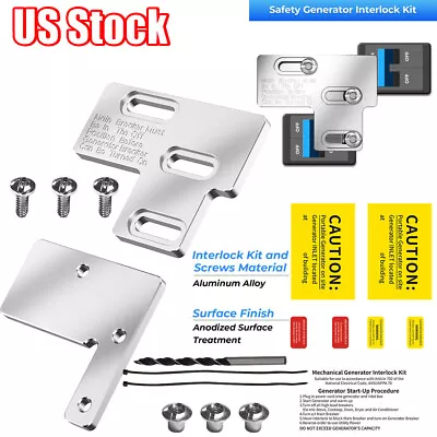 Buy For Siemans And ITE  Generator Interlock Kit 100 Amp Panels Aluminum Kit • 35.69$