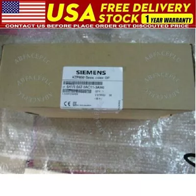Buy New Siemens 6AV6647-0AC11-3AX0 SIMATIC HMI KTP600 6  Panel 6AV6 647-0AC11-3AX0 • 868.98$