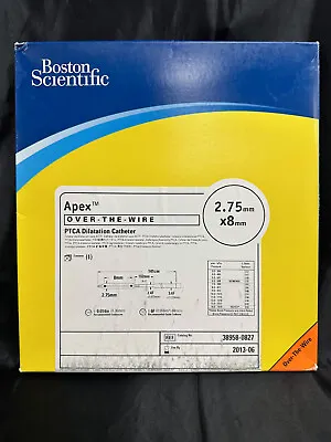 Buy Boston Scientific Apex OTW 2.75mm X 8mm, REF: 38958-0827, Educational • 23.50$