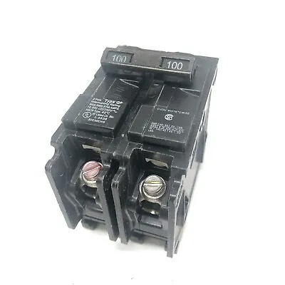 Buy Circuit Breaker SiemenQ2100 100 Amp 2 Pole 120/240V Plug On • 42.99$