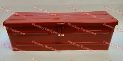 Buy New RED STEEL METAL TOOL BOX~5A3R~TBRED For FARMALL Tractors & More! • 46.95$