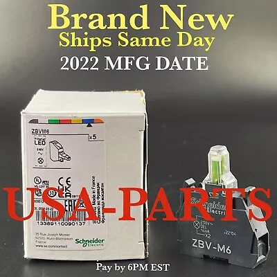 Buy New Schneider Electric ZBV-M6 ZBVM6 230V LED Lamp - BLUE*Free Same Day Shipping • 24.99$