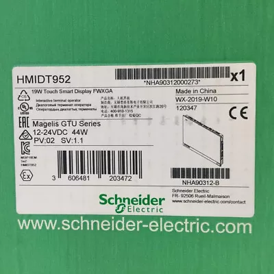 Buy Schneider Electric Modicon SQUARE D  Magelis HMIDT952 NEW • 8,009$