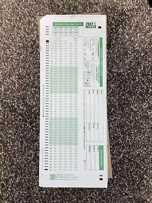 Buy Scantron 882 E  Compatible Testing Forms Answer Sheet • 5$