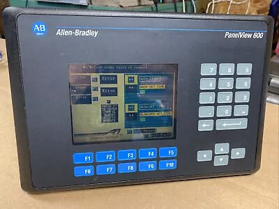 Buy Allen Bradley 2711-B6C2 Ser B Panelview 600 Operator Interface Panel FAST SHIP • 415$