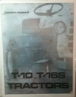 Buy Homelite T-10 12 15 16 Garden Tractor & Rotary Tiller Owner & Parts (3 Manuals) • 68.99$