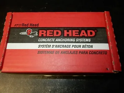 Buy Concrete Anchoring Bolts, Red Head Brand, Box Of 10, 5/8  X 4  • 14.95$