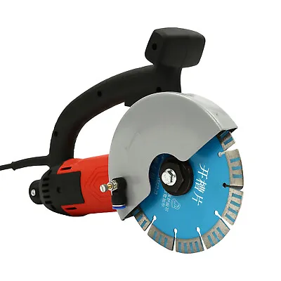 Buy Concrete Cut Off Saw Wet Dry Concrete Saw Cutter 3000W Corded Circular Saw  • 93.10$