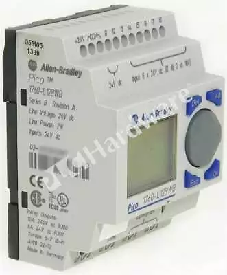 Buy Allen Bradley 1760-L12BWB /B Pico Controller 8 Digital Inputs 4 Relay 24VDC • 189.98$