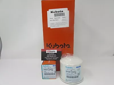 Buy Genuine Kubota Engine Oil Fuel & Air Filter Kit  Fits L3400 L3800 L3800f L3800dt • 58.99$