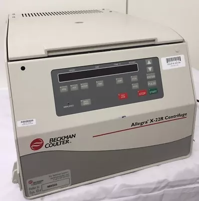 Buy Beckman Coulter X-22R Refrigerated Centrifuge With Rotor • 1,650.60$