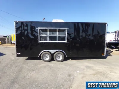 Buy 2022 Enclosed 8x20 Concession Trailer New Vending Finished W Sinks AC 8.5 X 20 • 21,995$