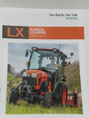 Buy Kubota LX SERIES Tractors Brochure (5408) • 5.34$