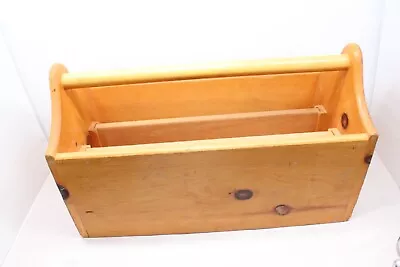 Buy Large Wooden Box Used For Floor Sander Sandpaper Storage And Transport, Dividers • 69.99$