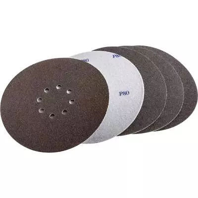 Buy Grizzly T28264 8-7/8  A/O Drywall Sanding Disc, 80 Grit H&L 8 Hole, 5 Pk. • 35.95$