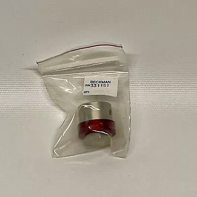 Buy Beckman Coulter Aluminum Cap 331151 For 22mm Thinwall Polyprop Ultracentrifuge • 60$