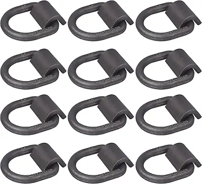 Buy D Ring Tie Down Anchor 1/2 Inch 12000 LBS Weld-On Forged, For Trailer Truck Bed • 61.86$