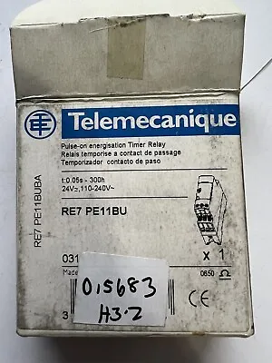 Buy New Schneider Electric Telemecanique Re7pe11bu Pulse-on Energisation Timer Relay • 19.99$