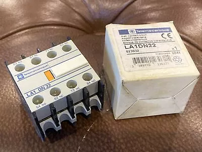 Buy New Schneider Electric / Telemecanique La1dn22 Auxiliary Contact Block 023032 • 29$