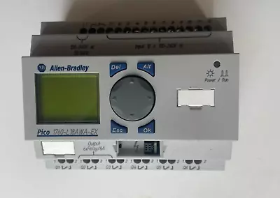 Buy Allen-Bradley Pico 1760-L18AWA-EX Series B PLC Programmable Controller Module • 789$