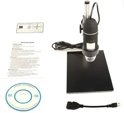 Buy NOS 1000X Digital Microscope USB LED Stand For Computer Laptop Phone New In Box • 9.98$