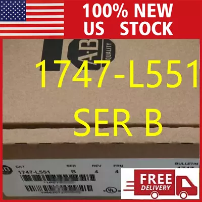 Buy 1747-L551 Allen Bradley New SER B SLC 5/05 CPU Processor Unit Module1747L551 US • 1,190$