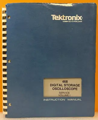 Buy Tektronix 070-3515-00 1981 7A13 468 Digital Storage Oscilloscope Vol 1 Manual. • 39.99$