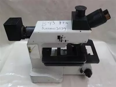Buy Olympus Optical MX50 MX50A-F MX50AF Microscope SN9D15887 W/ Scratches • 4,159$