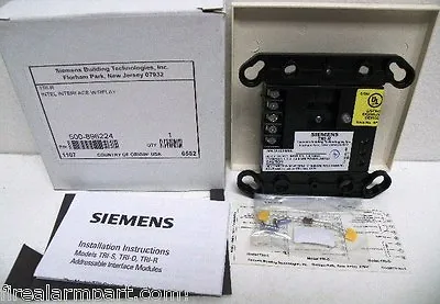 Buy New Siemens Tri-r Addressable Relay Module (100+ Available) New-nib • 345$