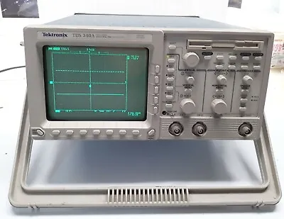 Buy Tektronix TDS 340A Two Channel Digital Real Time Oscilloscope 100Mhz 500 MS/s • 299.99$