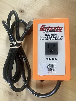 Buy Grizzly Industrial Remote Switch System For 1.5 HP Dust Collector No Remote • 18.77$