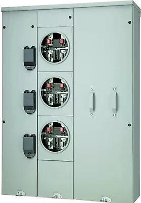 Buy Siemens 3-Gang 300A 125 Amp RINGLESS BYPASS UNI-PAK Meter Stack WP3311RJB⚡️⚡️ • 2,349$