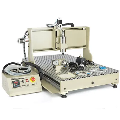 Buy USB 4-Axis 6090 CNC Router Milling Engraving Machine Cutting 2.2KW &Handwheel US • 2,127.05$