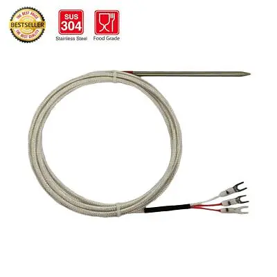 Buy Sharp RTD PT100 Meat Temperature Sensor Probe With 2m High Temperature Cable • 7.99$
