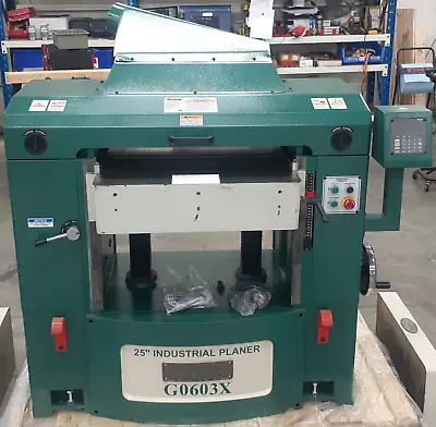 Buy Grizzly 5  15 HP 3-Phase Extreme-Series Planer W/ Helical Cutterhead • 10,100$